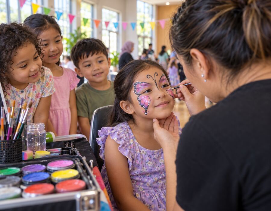 kids-party-canterbury-bankstown-local.jpg Party setup that reflects the kind of spaces common in Canterbury-Bankstown.