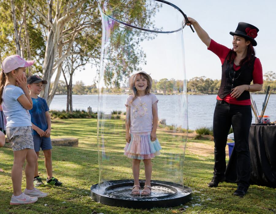 kids-party-joondalup-hero.jpg Children at a birthday party in a typical Joondalup setting. Use a real local photograph o