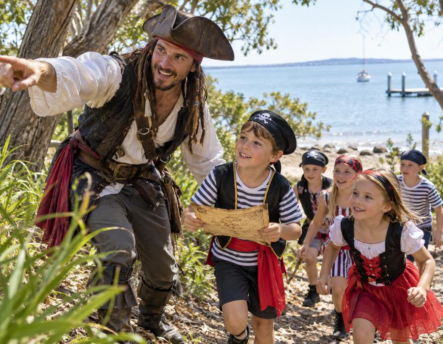 kids-party-moreton-bay-hero.jpg Children at a birthday party in a typical Moreton Bay setting. Use a real local photograph