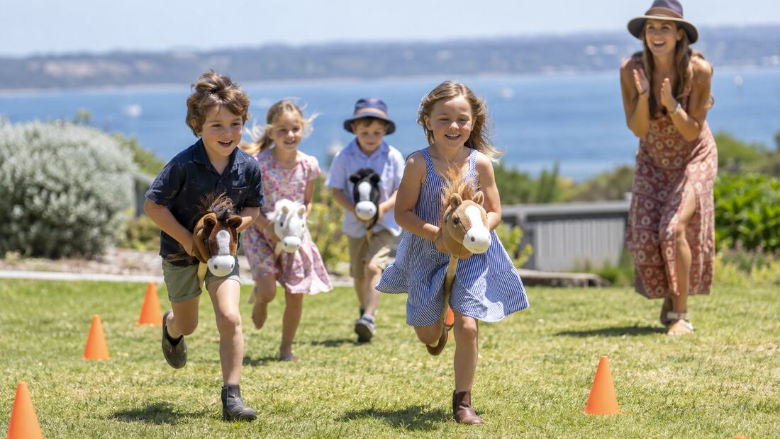 Party setup that reflects the kind of spaces common in Mornington Peninsula