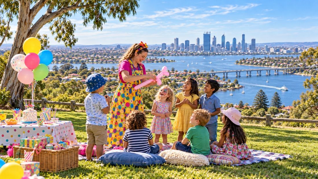 kids-party-perth-local.jpg Party setup that reflects the kind of spaces common in Perth.