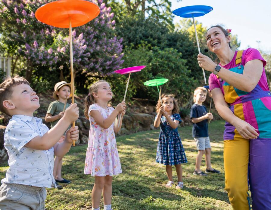 kids-party-toowoomba-hero.jpg Children at a birthday party in a typical Toowoomba setting. Use a real local photograph o